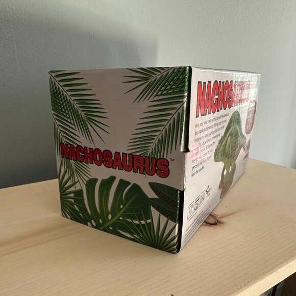 NACHOsaurus Dinosaur Snack + Dip Bowl Set | New in Box - Picture 7 of 7